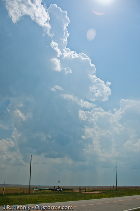 Watching numerous towers pop as initiation approaches.