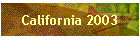 California 2003