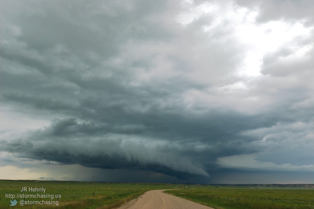 Storm moving into wind farm northwest of Sterling, Colorado - 6/19/2011 3:05:58 PM - Padroni, Colorado - USA - 