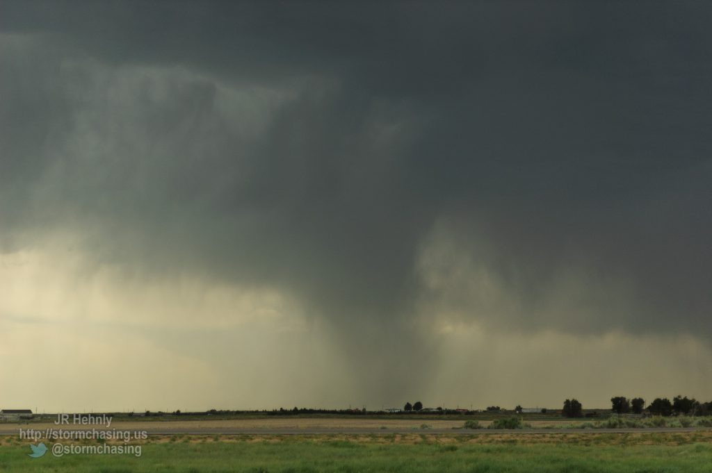 Storm developing to the west - 5/17/2012 5:01:59 PM - Hugoton, Kansas - USA - 