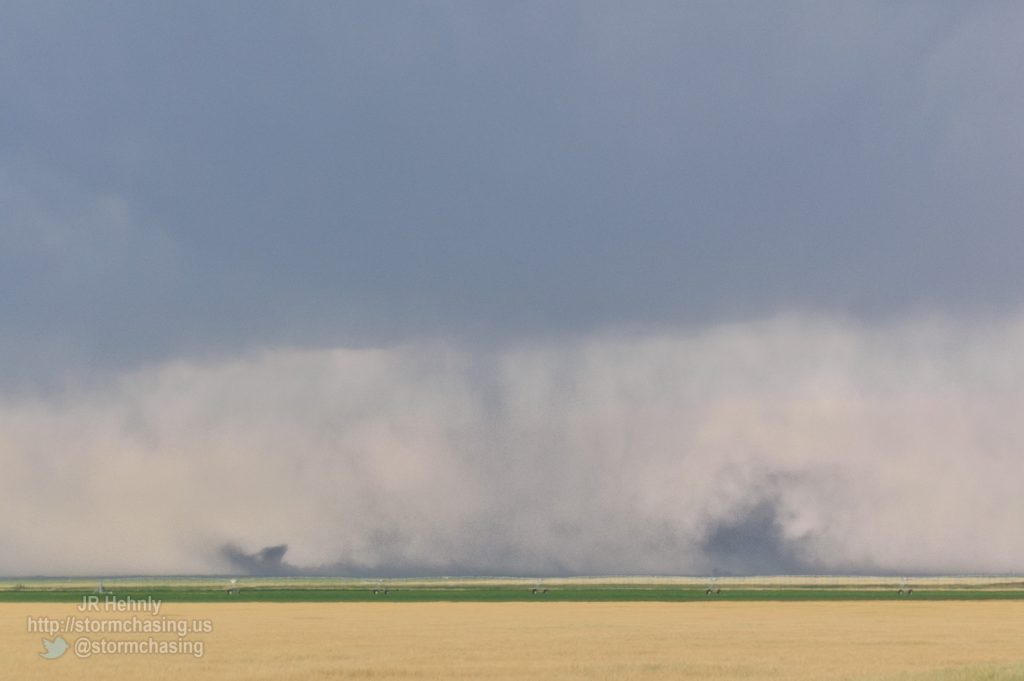 The storm produced multiple gustnadoes - 5/17/2012 5:22:59 PM - Ulysses, Kansas - USA - 