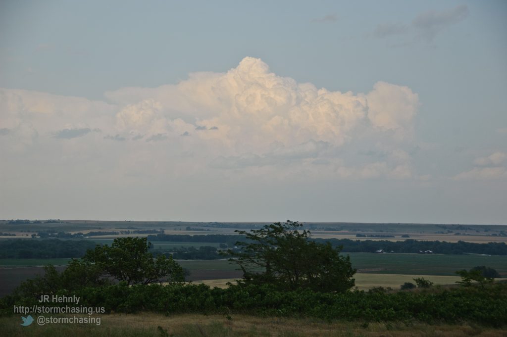 Other storms developing farthur to the east - 5/27/2012 5:52:37 PM - Harlan, Kansas - USA - 