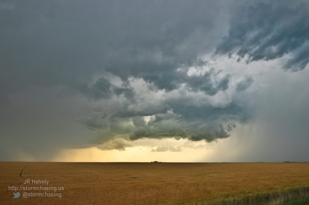 Wall cloud develops to my northwest - 5/27/2012 6:28:34 PM - Woodston, Kansas - USA - 