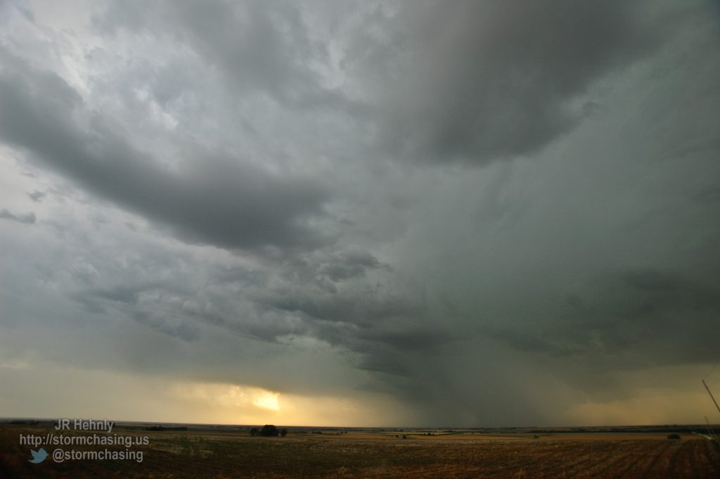 Another storm approaching from the southwest - 5/27/2012 6:58:26 PM - Kensington, Kansas - USA - 