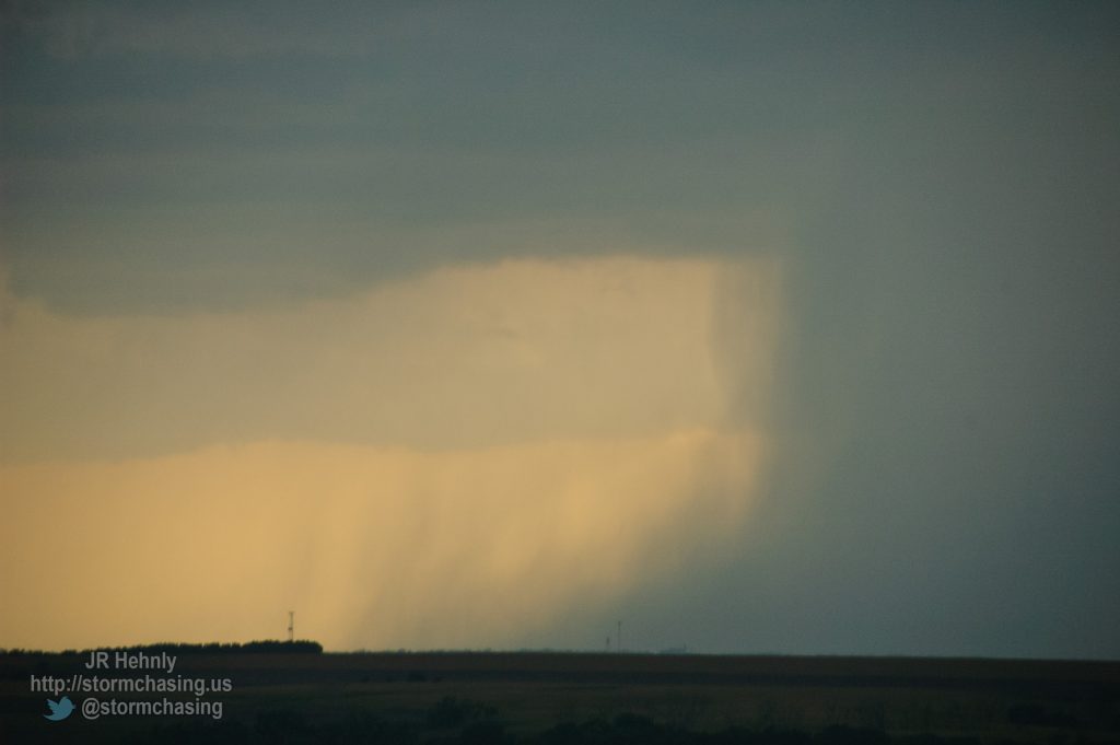 Rain foot to the southwest - 5/27/2012 7:26:26 PM - Kensington, Kansas - USA - 