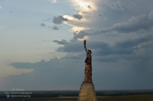 Who knew the Statue of Liberty was in rural Kansas! - 5/27/2012 8:04:45 PM - Harlan, Kansas - USA - 