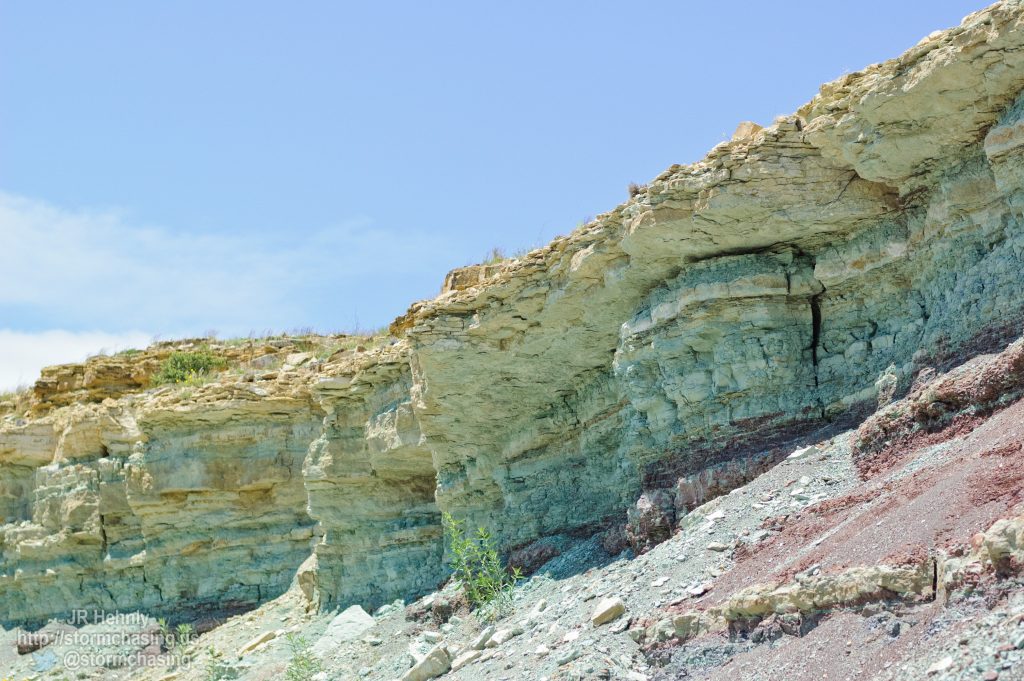 Checking out some of the geology in the Oklahoma Panhandle - 6/2/2012 1:51:04 PM - Kenton, Oklahoma - USA - 