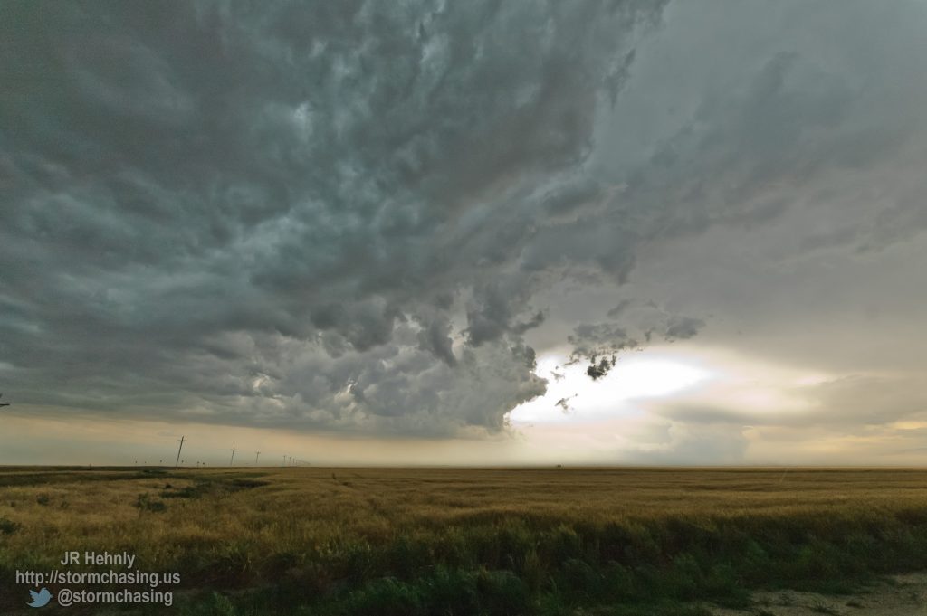 Finally giving up on the storm after making my way into Kansas - 6/2/2012 7:42:50 PM - Richfield, Kansas - USA - 