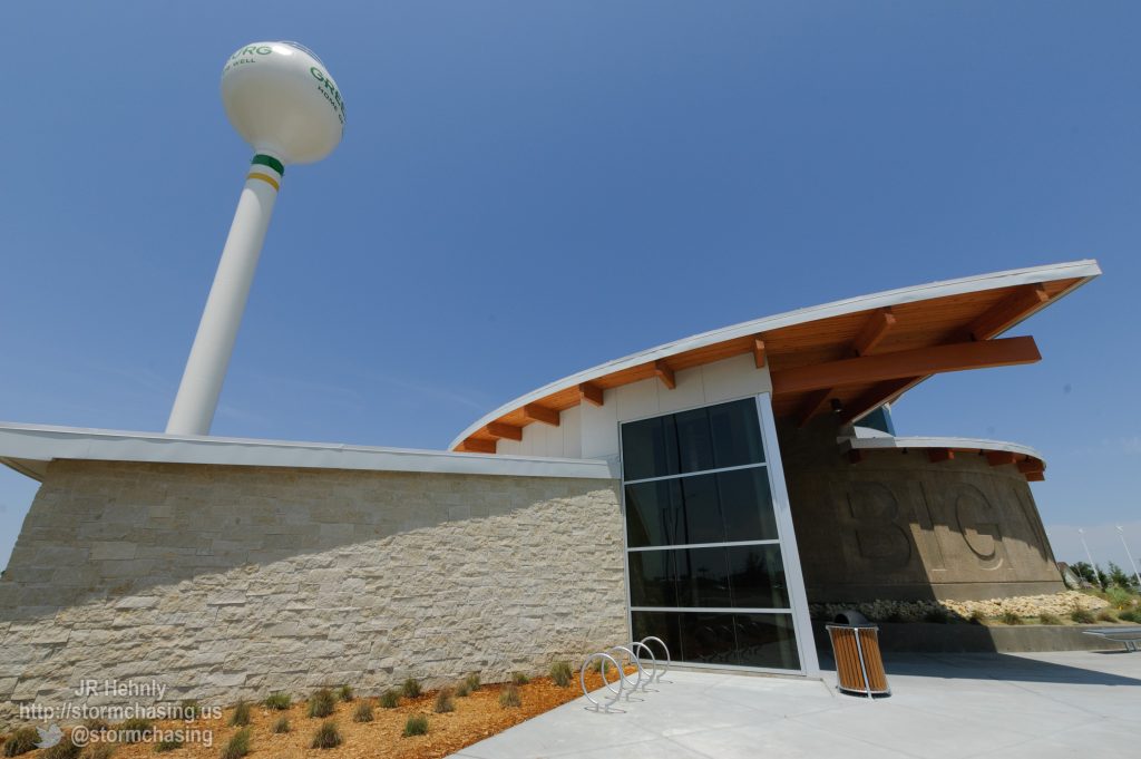 Began the day with a brief stop in Greensburg, kansas. This is the new building for the Big Well - 6/3/2012 12:31:17 PM - Greensburg, Kansas - USA - 