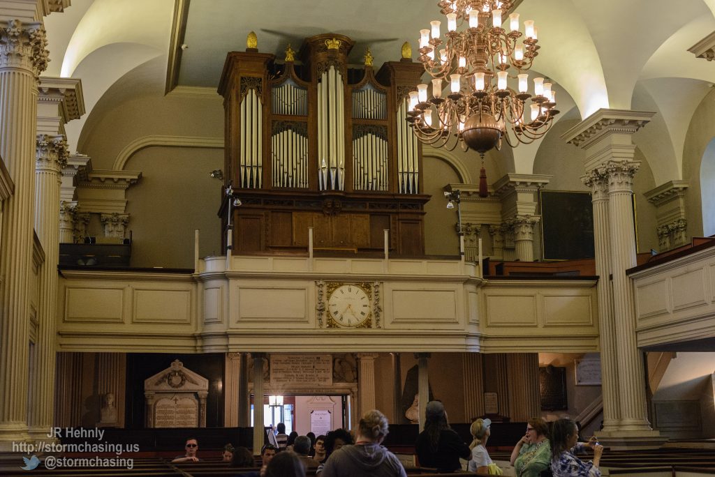 Inside King's Chapel - 8/16/2014 3:56:39 PM - King's Chapel - Boston, Massachusetts - 