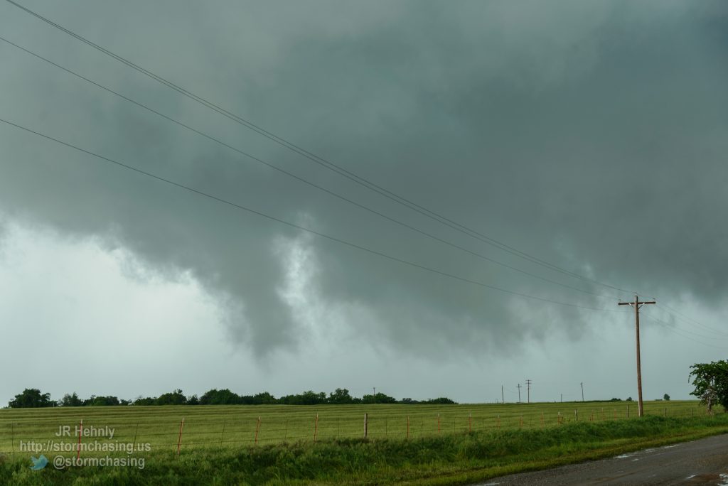 Watching wall cloud and occasional funnels form west of Chickasha. - 5/6/2015 3:52:07 PM - Cs 2800 - Chickasha, Oklahoma - 