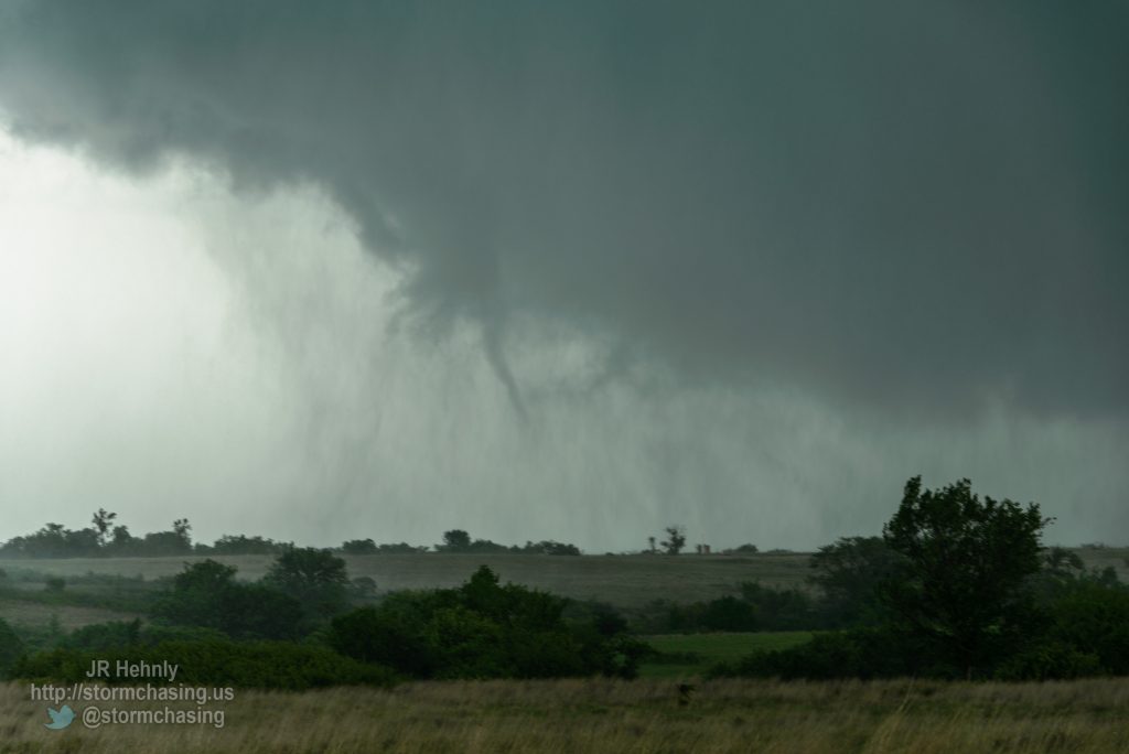 Another of the day's numerous funnel clouds. - 5/6/2015 4:49:12 PM - N2920 Road - Amber, Oklahoma - 
