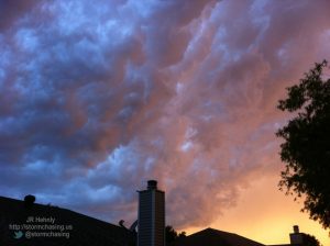 Early morning storms at home - 